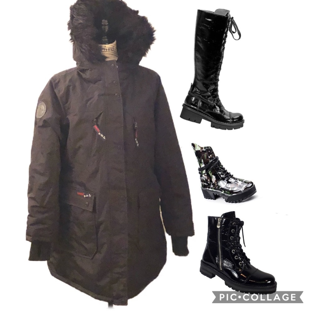 Canada Weathergear🥀Black Cold Weather Jacket